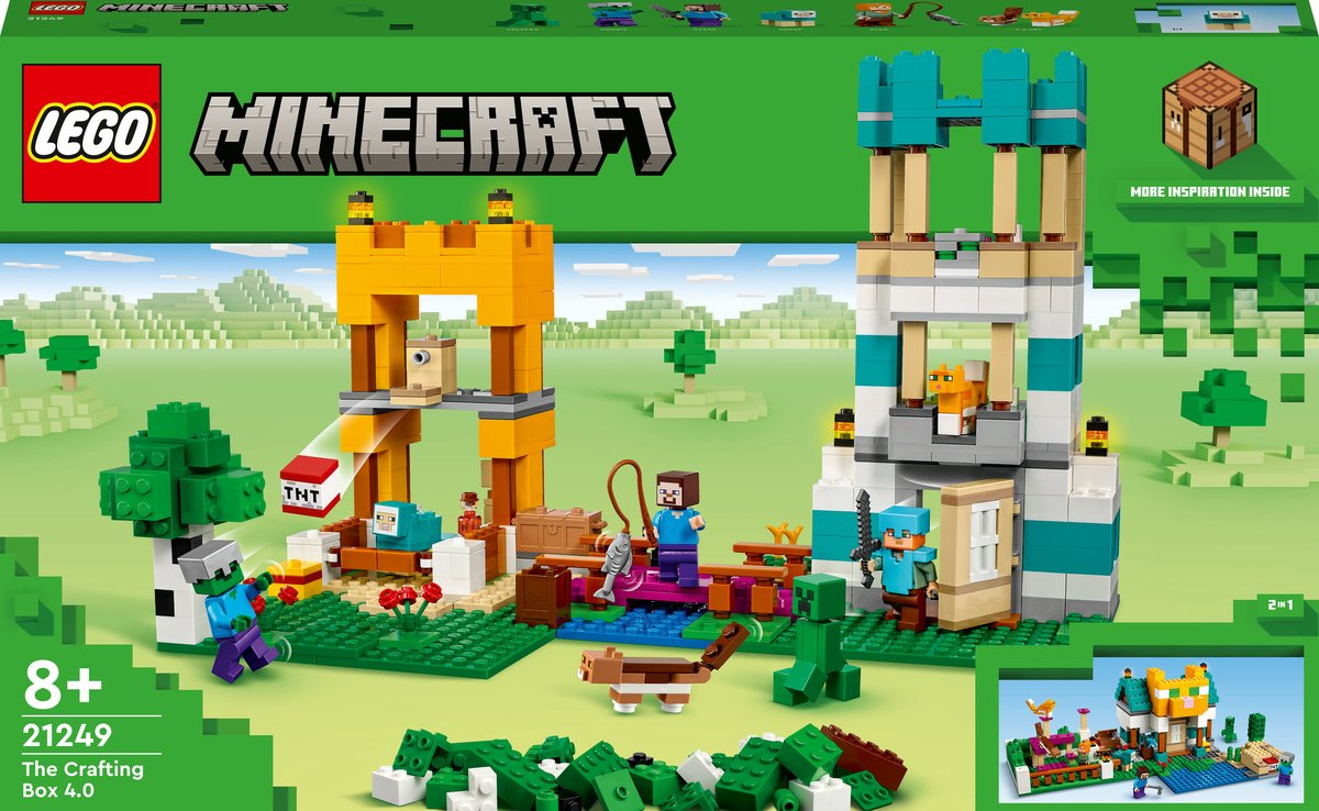 LEGO Minecraft - De Crafting-box 4.0 Constructiespeelgoed 21249