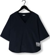 Penn & Ink Sweater Print Truien & vesten Dames - Sweater - Hoodie - Vest- Donkerblauw - Maat M