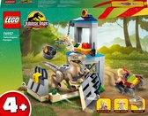 LEGO Jurassic World Jurassic Park Velociraptor ontsnapping Dinosaurus Speelgoed - 76957