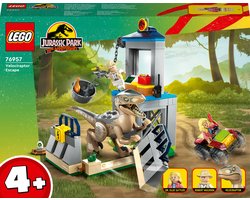 LEGO Jurassic World Jurassic Park Velociraptor ontsnapping Dinosaurus Speelgoed - 76957