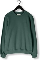 Purewhite - Heren Loose Fit Sweaters Crewneck LS - Faded Green - Maat M