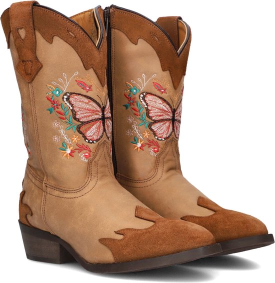 Moonrise Ophelia Cowboylaarzen - Western Laarzen - Meisjes - Cognac - Maat 38