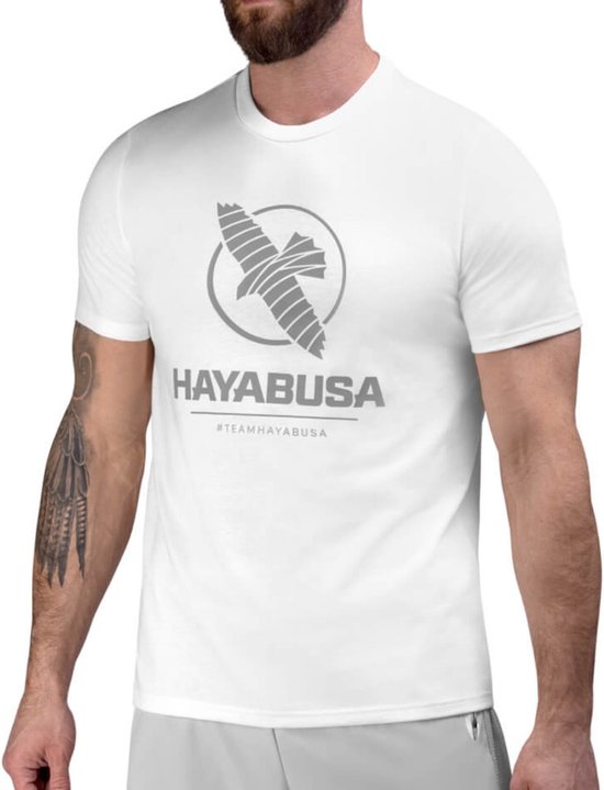 Hayabusa Heren VIP T-Shirt - White - maat L