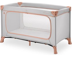 Hauck Dream N Play Plus - Campingbedje - Extra grote doorgang - Dusty Cork