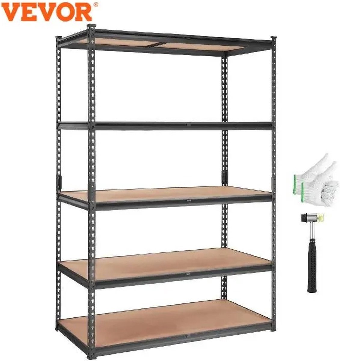 Vevor - 5 Lagen Staande Opslag Rekken - Unit Heavy Duty Organizer ...