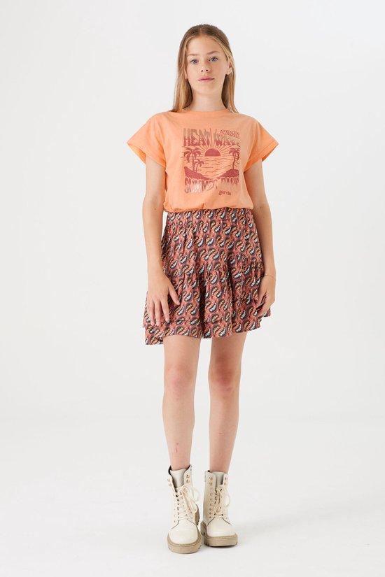 GARCIA Meisjes T-shirt Oranje - Maat 176