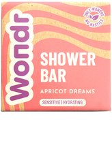 WONDR Shower bar - Apricot dreams - Hydraterend - Droge & gevoelige huid - Zeepvrij - Summer dreams - 110g