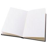 SOHO Dummyboek Blanco – Collegeblok – Harde kaft – 196 pagina’s – Draadgebonden - A5 formaat – Blanco
