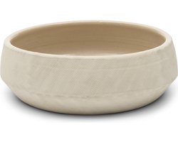 Riviera Maison Decoratie Schaal Beige Fruitschaal aardewerk - Nanterre diepe ronde schaal dia 30 cm Riviera Maison Decoratie Schaal Beige Fruitschaal aardewerk - Nanterre diepe ronde schaal dia 30 cm