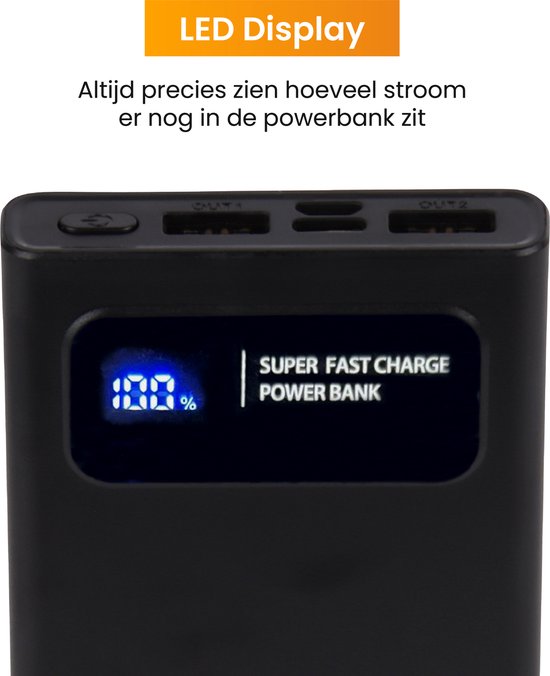 2 stuks 360 X5 batterij 2800 mAh met 2 sleuven USB snellader case