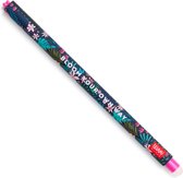 Legami Uitwisbare Pen  - Bloom - Inktkleur Turquoise - Navulbaar - Back to School