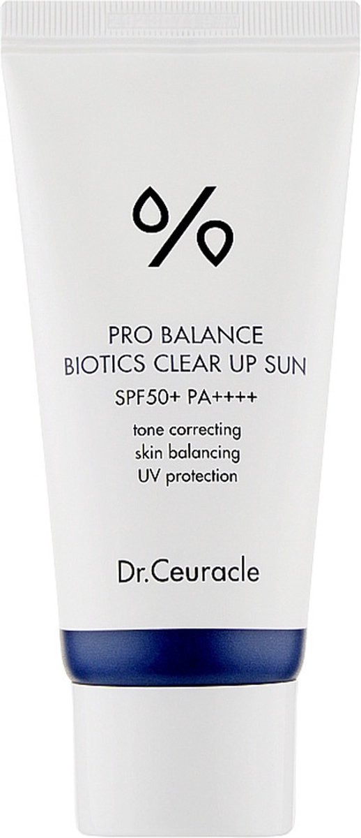 Dr. Ceuracle Pro Balance Biotics Clear Up Sun SPF50+ PA++++ 50ml