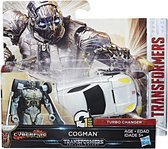 Hasbro Transformers The Last Knight Changeur Turbo en 1 étape Cyberfire Cogman C0884 / C3133