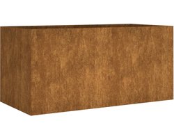 vidaXL - Plantenbak - 80x40x40 - cm - cortenstaal