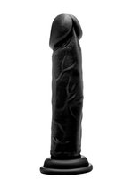 RealRock Realistische Dildo met Zuignap - 20cm - Zwart