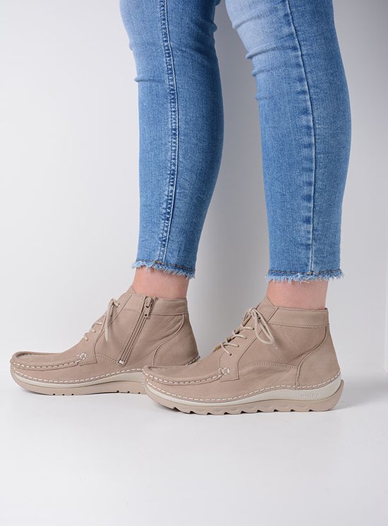 Chaussures à lacets Wolky High Salado safari nubuck