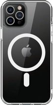 Puro, Case Geschikt voor Apple iPhone 13 Pro Compatibel MagSafe Lite Mag, Transparant