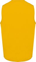 Gilet Unisex L WK. Designed To Work Mouwloos Yellow 65% Polyester, 35% Katoen
