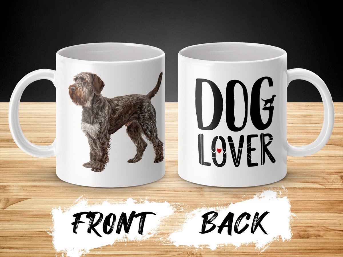 Mok Wirehaired Pointing Griffon Dog / hond - dog lover