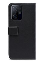 Mobilize Classic Gelly Wallet Telefoonhoesje geschikt voor Xiaomi 11T Hoesje Bookcase Portemonnee - Zwart
