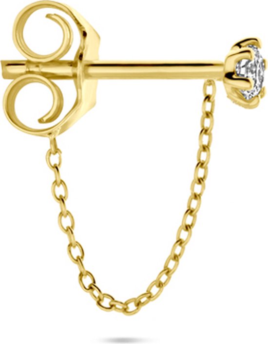 Clou d'oreille Diamant 0,05ct H Si par pièce