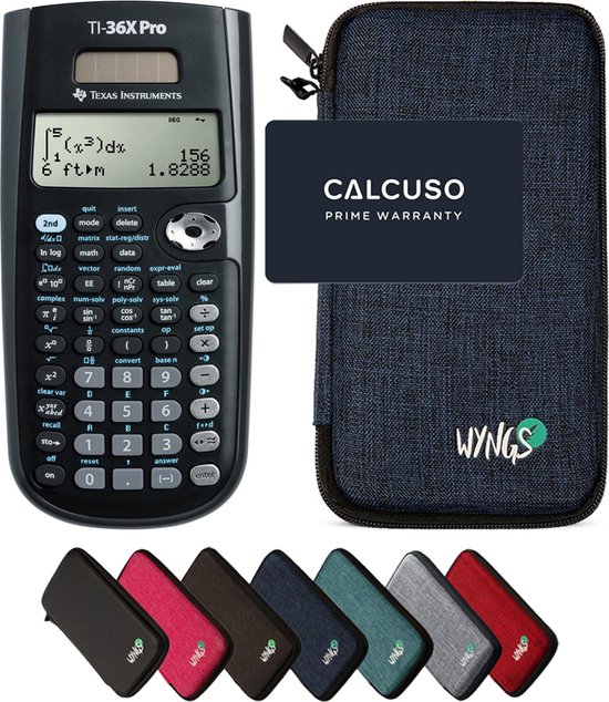 CALCULATRICE de Base TI-36X Pro Ingénierie- Scientific À 16 Chiffres 4