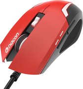 Nacon GM-105 Wired Gaming Muis - PC - Rood