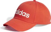 Adidas cap tekst volwassenen bright rood