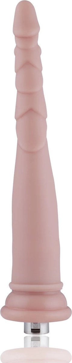 Goedkoopste Anaal Dildo 3XLR voor Auxfun Basic Seksmachine Beige23.5 cm
