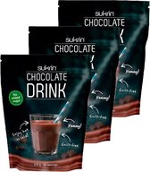 Sukrin | Chocolate Drink | 3 Stuks | 3 x 250 gram