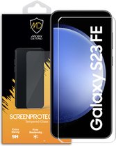 Samsung Galaxy S23 FE Screenprotector - MobyDefend Case-Friendly Screensaver - Gehard Glas - Glasplaatje Geschikt Voor Samsung Galaxy S23 FE