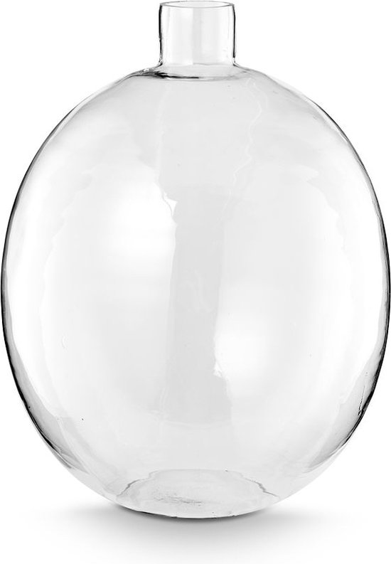 Vase à fleurs vtwonen - Forme cylindrique - Transparent - Moderne - Glas