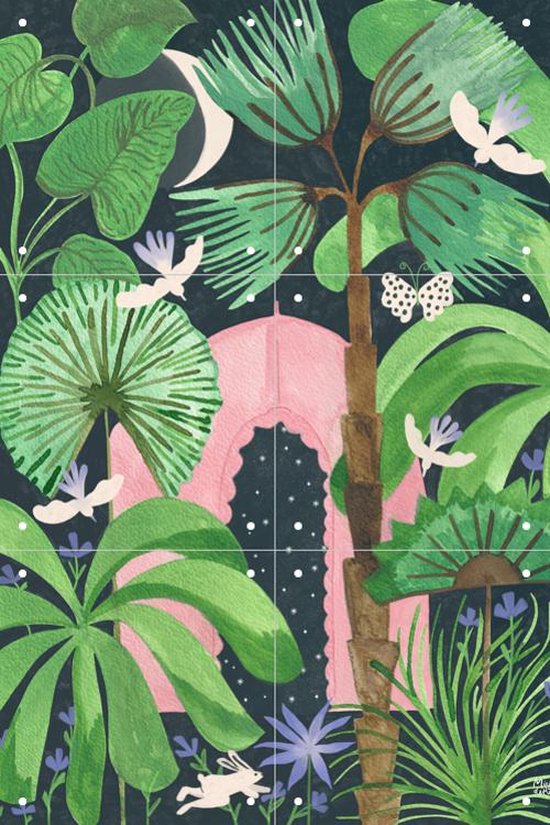 IXXI Jungle Magic - Wanddecoratie - 60 x 40 cm