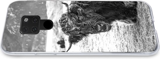 Coque Huawei P40 Lite - Highlander écossais - Berg - Animaux - Coque de téléphone en Siliconen