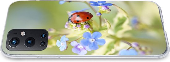 OnePlus 9 Pro - Coccinelle - Bloem - Printemps - Siliconen