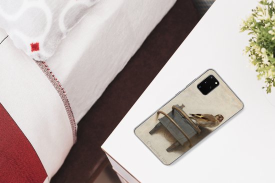 Coque Samsung Galaxy S20 Plus - Chardonneret - Vieux Maître - Carel Fabritius - Coque de Téléphone en Siliconen