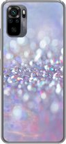 Geschikt voor Xiaomi Redmi Note 10 Pro hoesje - Water - Design - Abstract - Licht - Siliconen Telefoonhoesje