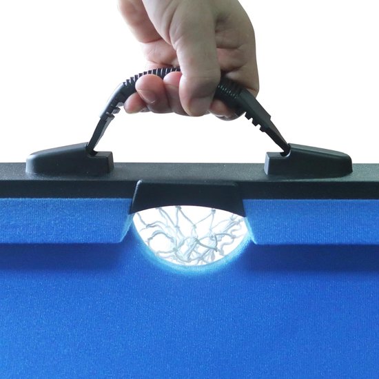 Mini Pooltafel - Inclusief Keu, ballen en driehoek - Voor kinderen - 118x64x12cm van mini — afbeelding 2