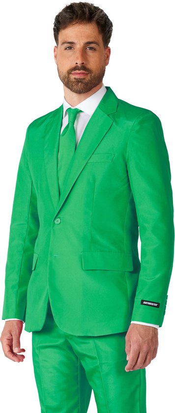 Suitmeister Green - Mannen Kostuum - Groen - Kerst