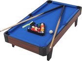 Mini Pooltafel - Inclusief Keu, ballen en driehoek - Voor kinderen - 91x48x24cm