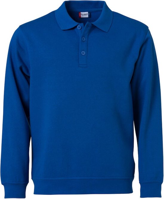 Clique Basic Polo Sweater 021032 - Kobalt - 3XL