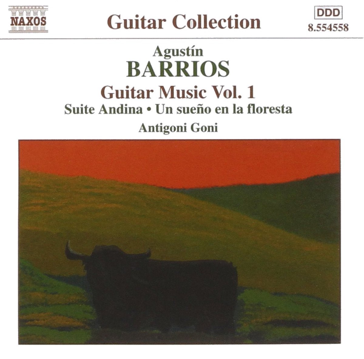 Antigoni Goni - Barrios Mangoré: Guitar Music Volume 1 (CD)