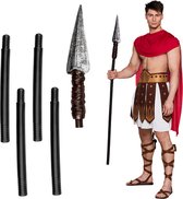 Boland - Spartaanse speer 5-delig (150 cm) - Wapen - Griekse en Romeinse Oudheid Carnaval, Themafeest