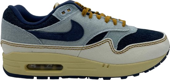 W Nike air max 1 '87 - Aura/midnight navy/ pale ivory - maat 40.5