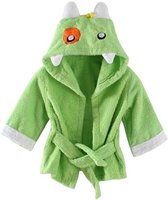 Finnacle - Baby badjas - Groene monster