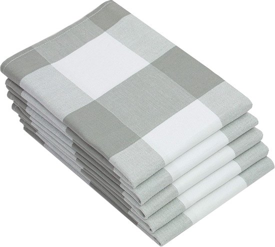 Confezione Da 3 Pezzi Jacquard Strofinaccio, Misto Lino-cotone - 2