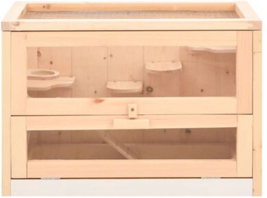 Interzoo hamsterkooi Vision 58 zwart Interzoo Gebr. de Boon