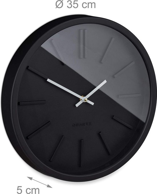 Delgeo Wandklok Zilver, Moderne Decoratie, Geen Tijk, Voor Decoratief Huis Kantoor Keuken