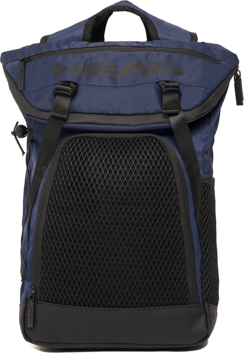 HEAD laptop rugzak rugzak met laptopvak Net Vertical Backpack 15L Navy donkerblauw