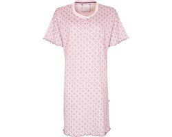 Tenderness Dames Nachthemd - 100% Katoen - Roze - Maat XL